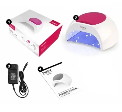 Lámpara para uñas UV/LED Sun 2c- 48W - Imagen 2